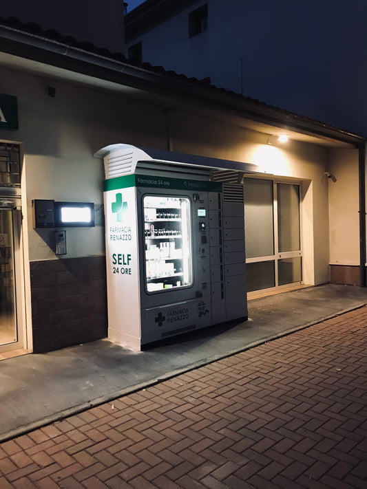 Ritiro dei farmaci presso il locker della farmacia