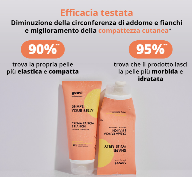 Goovi Crema Pancia e Fianchi Shape your Belly