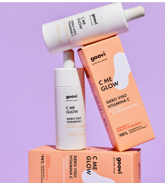 Goovi siero viso Vitamina C C me glow