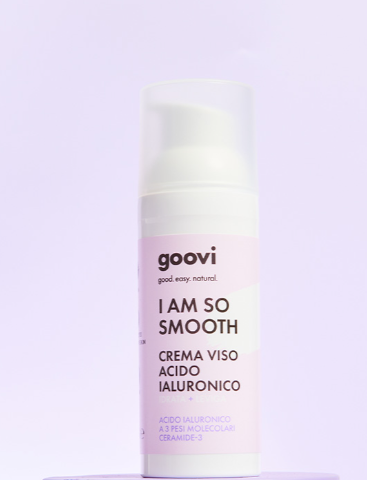 Goovi crema viso acido ialuronico I am so Smooth