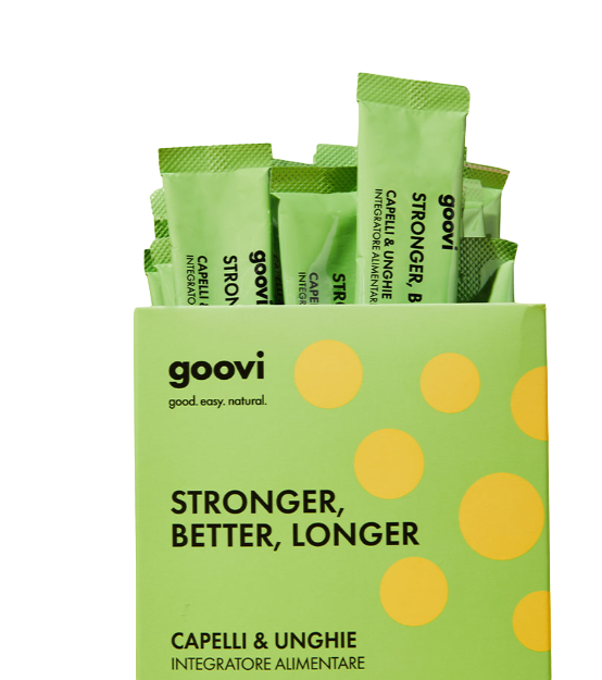 Goovi integratore capelli e unghie Stick Stronger, Better and Longer