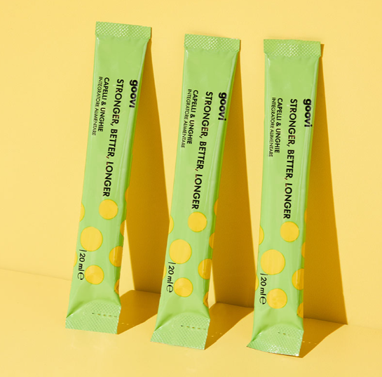 Goovi integratore capelli e unghie Stick Stronger, Better and Longer