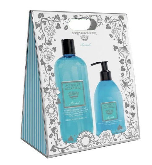Cofanetto Regalo Bagno doccia + Crema corpo ACQUA di BOLGHERI